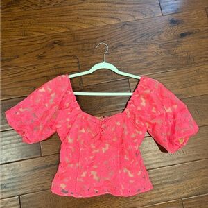 Vibrant Pink Women's Top - Adelyn Rae